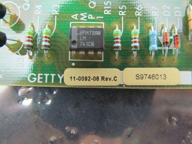 Gettys 11-0092-100 PC Board 11-0092-06 Rev.C