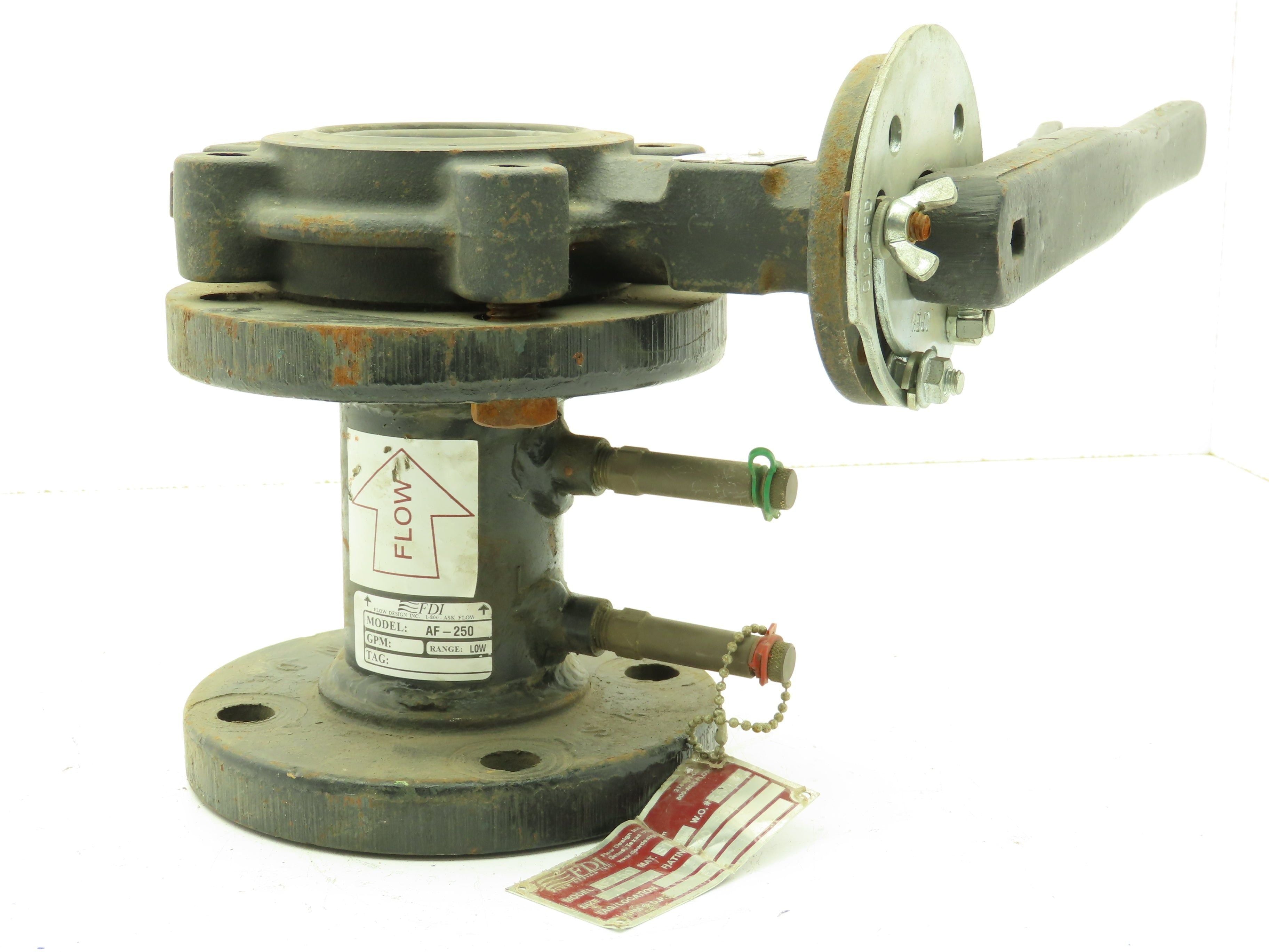 FDI Flow Design AF-250 Balancing Valve 2-1/2