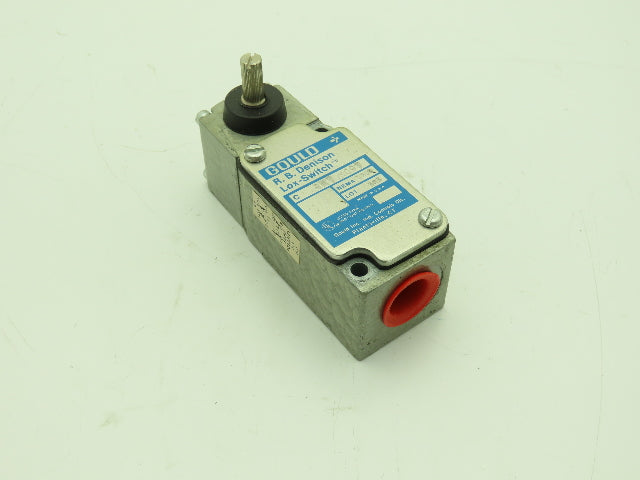 Gould C4HTJK09T R.B. Denison Lox-Switch Limit Switch B300