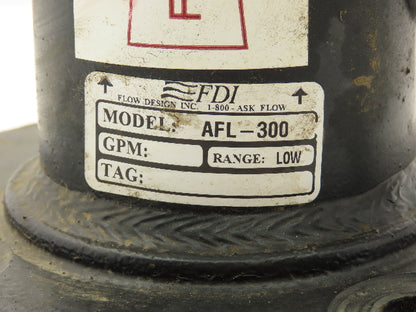 FDI Flow Design AFL-300 Balancing Valve 3" Flanged Butterfly Shut-Off #150