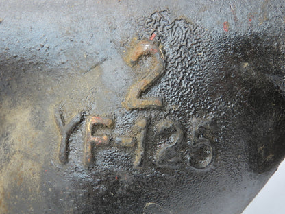 YF-125 Cast Iron 2" Flanged Y Strainer Steel Mesh Screen #125