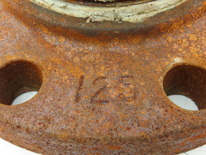 Anvil 4" Threaded Steel Flanged Straight Pipe Connector #125