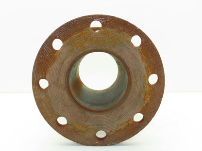 Anvil 4" Threaded Steel Flanged Straight Pipe Connector #125