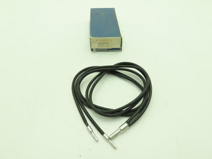 Telemecanique XUFS0210 Glass Fibre Optic Light Guide Cordset Cracked Outer Layer