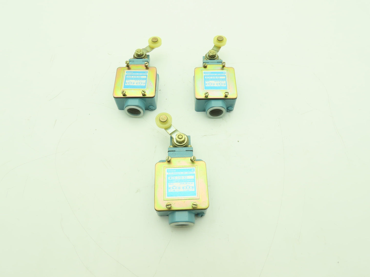 Gould XCK-D15-X2 Limit Switch Body Lever Roller Arm R.B. Denison Lot of 3