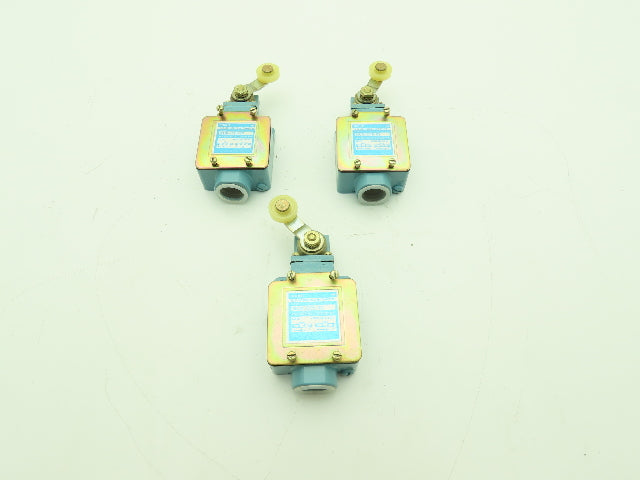 Gould XCK-D15-X2 Limit Switch Body Lever Roller Arm R.B. Denison Lot of 3