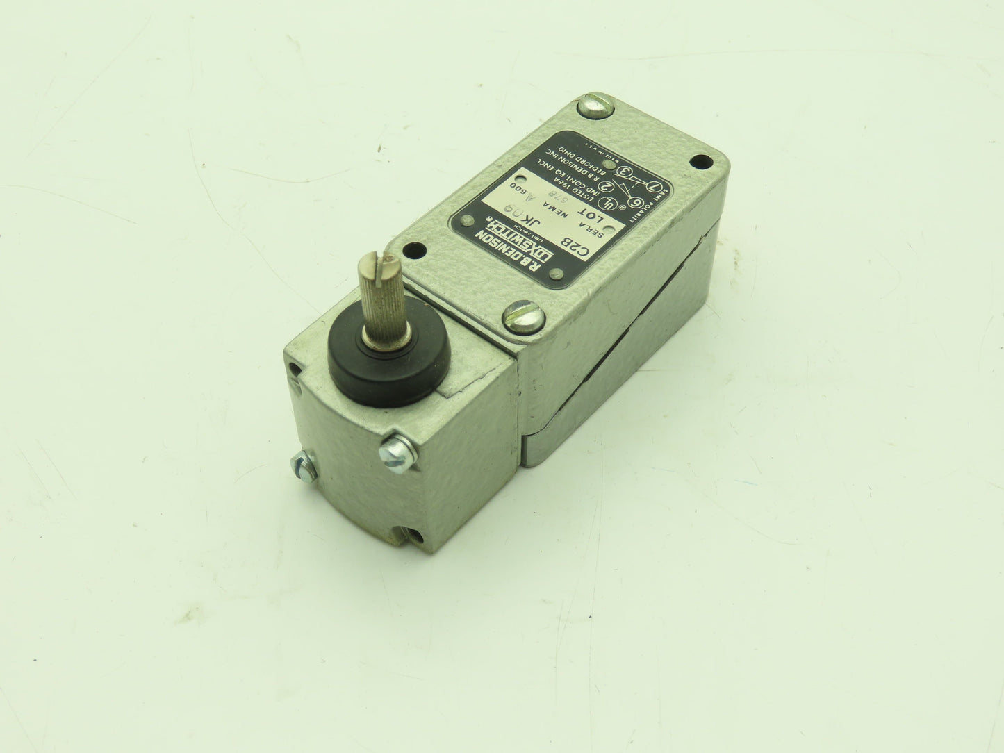 R.B Denison C2BJK09 Lox-Switch Limit Switch NO NC Contacts Telemecanique