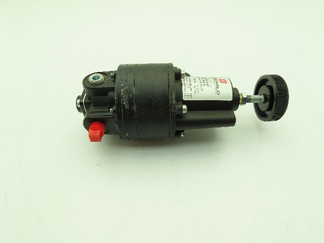 Fairchild 14542-1 Air Loaded Multiplying Relay Model 14SR 1PSI Load 6PSI Output