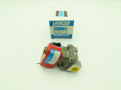 Skinner Lancer 2LB2L380GS Solenoid Valve 2-Way NC 120V 100 PSI 1/2"NPT Stainless