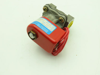 Skinner Lancer 2LB2L380 Solenoid Valve 2-Way NC 120V 100 PSI 1/2"NPT Stainless