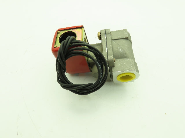 Skinner Lancer 2LB2L380 Solenoid Valve 2-Way NC 120V 100 PSI 1/2" NPT Stainless