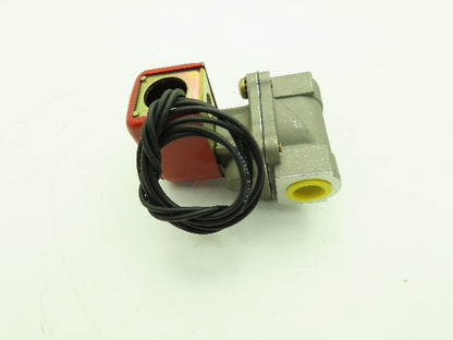 Skinner Lancer 2LB2L380 Solenoid Valve 2-Way NC 120V 100 PSI 1/2" NPT Stainless