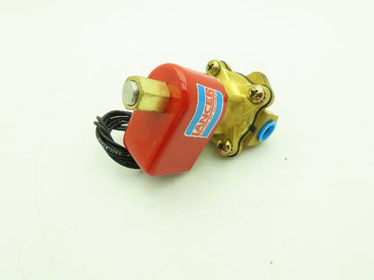 Skinner Lancer 2LB1HBG3125N Brass Solenoid Valve 2-Way NO 24VDC 125 PSI 3/8" NPT