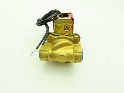 Skinner Lancer 2LB1HBG3125N Brass Solenoid Valve 2-Way NO 24VDC 125 PSI 3/8" NPT