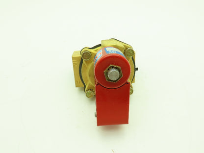 Skinner Lancer 2LG2LBJ7125 Brass Solenoid Valve 2-Way NC 120V 125 PSI 1-1/4" NPT