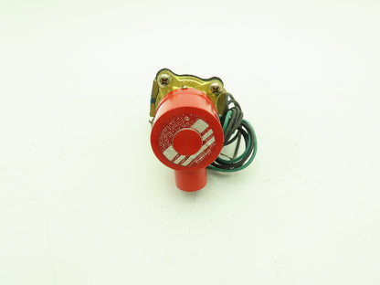 Skinner Lancer 4LD2LB5102 Brass Solenoid Valve 2-Way NC 120V 100 PSI 3/4" NPT