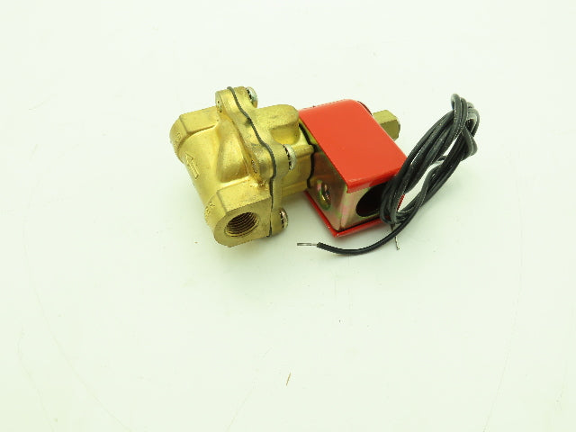 Skinner Lancer 2LB1HBG3125 Solenoid Valve 2-Way NO 24VDC 125 PSI 3/8" NPT
