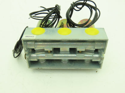 Honeywell Skinner MBD045 Solenoid Valve Manifold 3-Way 120VDC 150 PSI 1/8" NPT