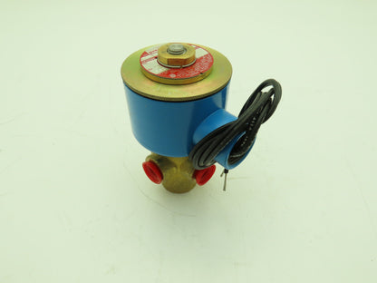 Honeywell Skinner 714X1D2A Brass Solenoid Valve 3-Way NC 24VDC 150 PSI 1/4" NPT