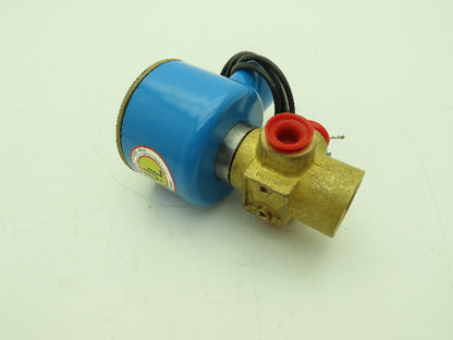 Honeywell Skinner 714X1D2A Brass Solenoid Valve 3-Way NC 24VDC 150 PSI 1/4" NPT