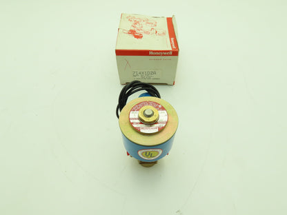 Honeywell Skinner 714X1D2A Brass Solenoid Valve 3-Way NC 24VDC 150 PSI 1/4" NPT