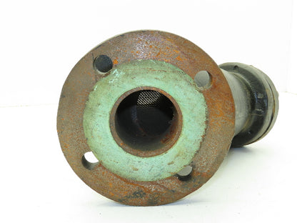 Keckley 2-1/2" Flanged Cast Iron Y Strainer #125