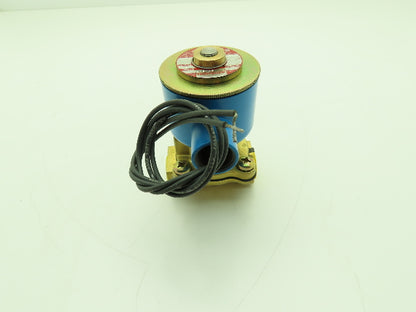 Honeywell Skinner 705X3D2B Brass Solenoid Valve 2-Way NC 24VDC 40 PSI 1/2" NPT