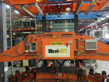 Cleveland Tramrail 15 Ton Double Girder Under Hung Bridge Crane 43' Span