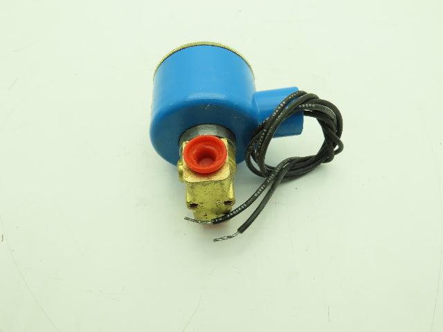 Honeywell Skinner 702X4D1A Brass Solenoid Valve 2-Way NC 120V 700 PSI 1/4" NPT