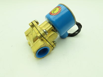 Honeywell Skinner 705X5D1A Brass Solenoid Valve 2-Way NC 240V 100 PSI 3/4" NPT