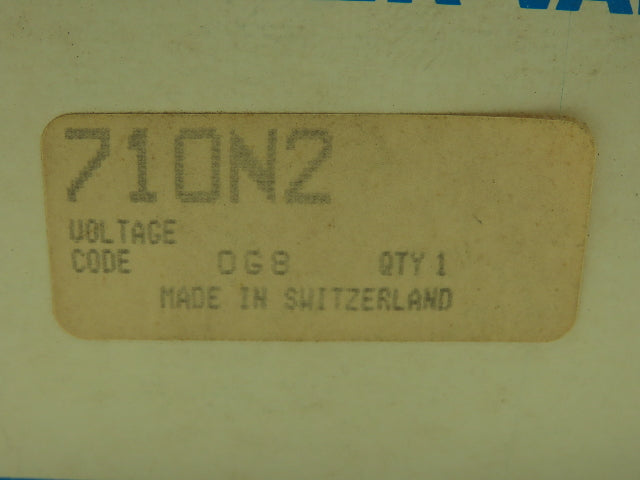 Honeywell Skinner 710N2 Brass Solenoid Valve 2-Way NC 230 PSI 1" NPT