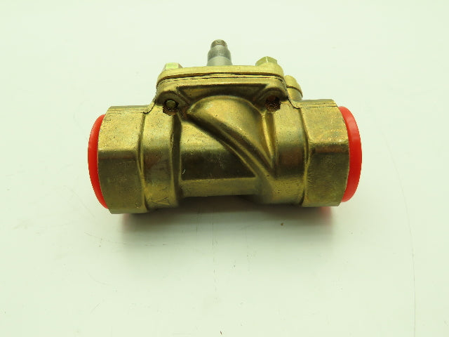 Honeywell Skinner 710N2 Brass Solenoid Valve 2-Way NC 230 PSI 1" NPT