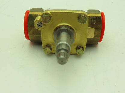 Honeywell Skinner 710N2SP Brass Solenoid Valve 2-Way NC 230 PSI 1" NPT