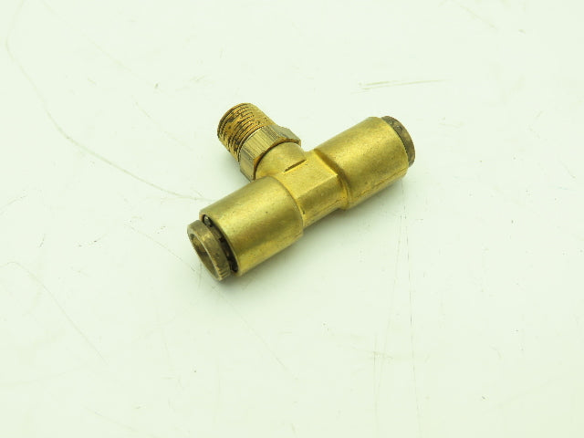 Norgren 85-111-104 Swivel Tee Adaptor 1/4x1/4x1/8" NPT Push to Connect Lot of 20
