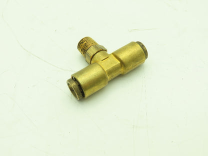 Norgren 85-111-104 Swivel Tee Adaptor 1/4x1/4x1/8" NPT Push to Connect Lot of 20
