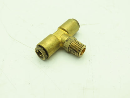 Norgren 85-111-104 Swivel Tee Adaptor 1/4x1/4x1/8" NPT Push to Connect Lot of 20