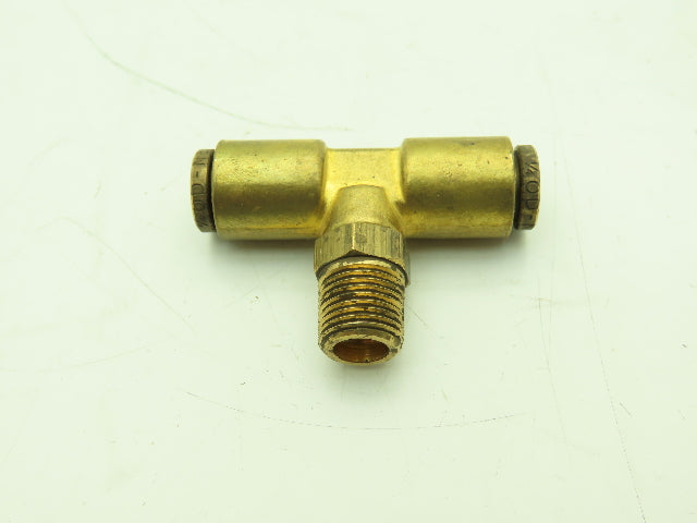Norgren 85-111-104 Swivel Tee Adaptor 1/4x1/4x1/8" NPT Push to Connect Lot of 20