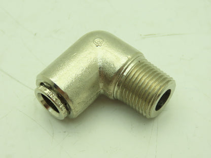 Norgren 85-133-120 Brass 90 Elbow Adaptor 3/8x1/2" Push to Connect NPT Lot of 17