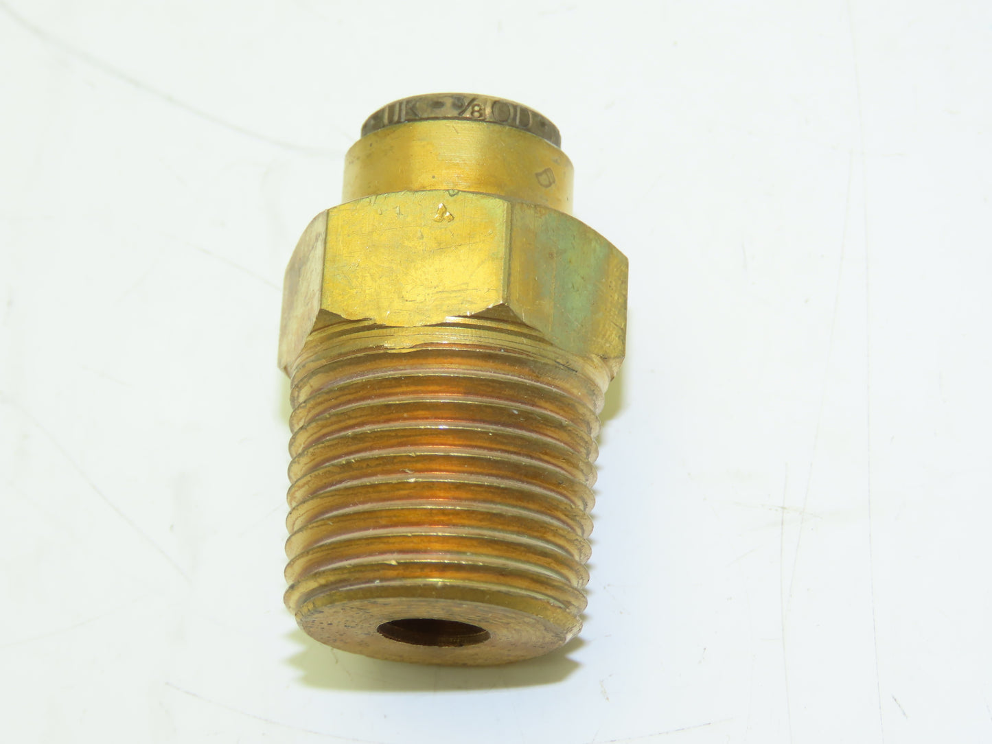 Norgren 85-153-029 Straight Adaptor Fitting 3/8x1/2" Push to Connect  Lot of 15