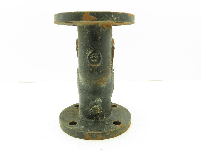 Keckley 2-1/2" Flanged Cast Iron Y Strainer #125 Style A-7