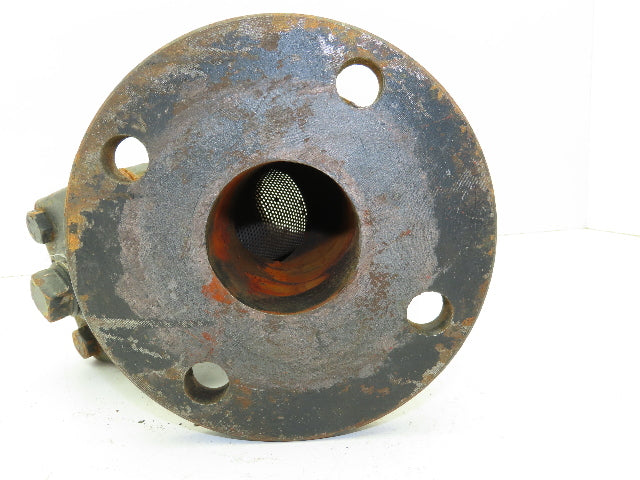 Keckley 2-1/2" Flanged Cast Iron Y Strainer #125 Style A-7