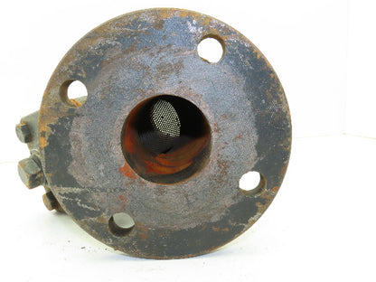 Keckley 2-1/2" Flanged Cast Iron Y Strainer #125 Style A-7