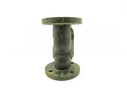 Mueller 2-1/2" Flanged Cast Iron Y Strainer #125 Model 758