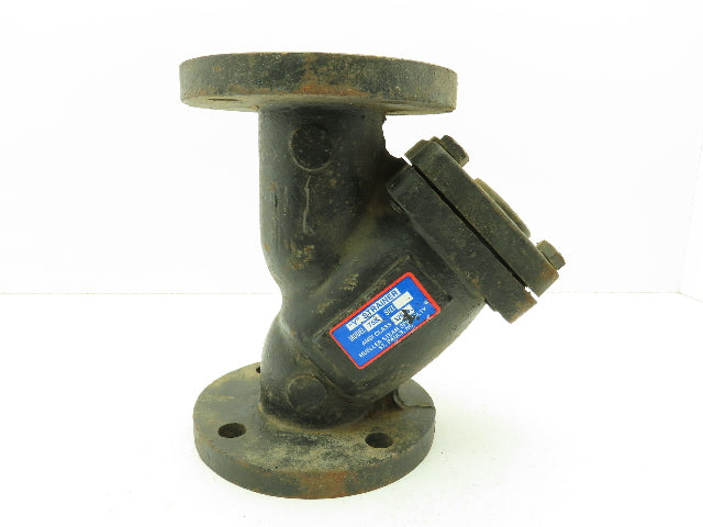 Mueller 2-1/2" Flanged Cast Iron Y Strainer #125 Model 758