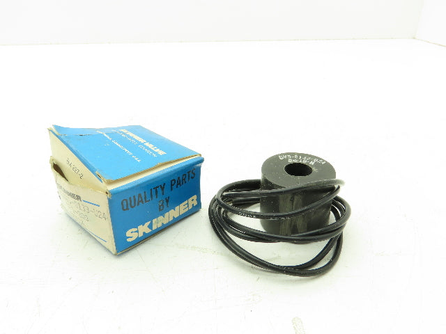 Honeywell Skinner CV5-0133-U24 Solenoid Coil 1/2" ID