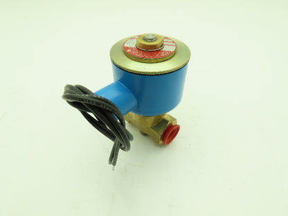 Honeywell Skinner 703X3D1A Brass Solenoid Valve 2-Way NC 120V 150 PSI 3/8" NPT