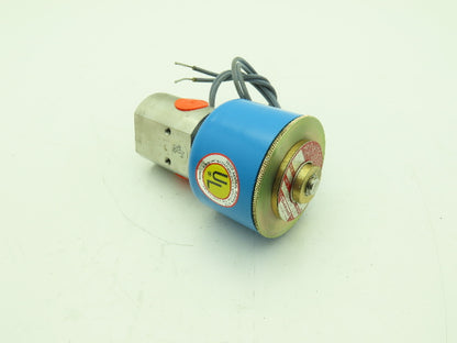 Honeywell Skinner 714X53D1B Solenoid Valve 3-Way NC 120V 100 PSI 1/4" NPT