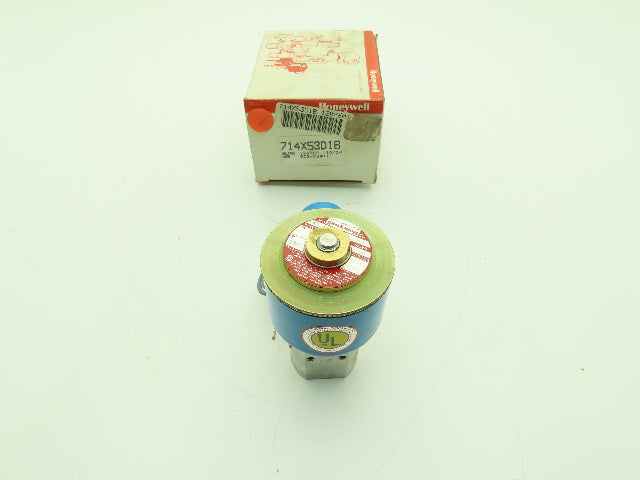 Honeywell Skinner 714X53D1B Solenoid Valve 3-Way NC 120V 100 PSI 1/4" NPT