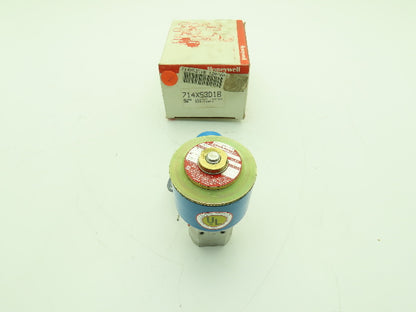 Honeywell Skinner 714X53D1B Solenoid Valve 3-Way NC 120V 100 PSI 1/4" NPT