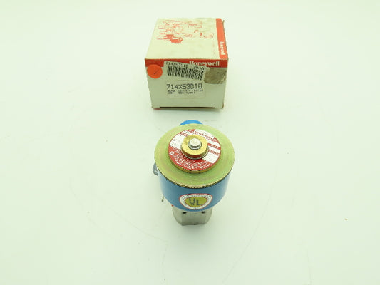 Honeywell Skinner 714X53D1B Solenoid Valve 3-Way NC 120V 100 PSI 1/4" NPT